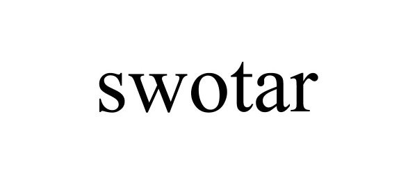 Trademark Logo SWOTAR