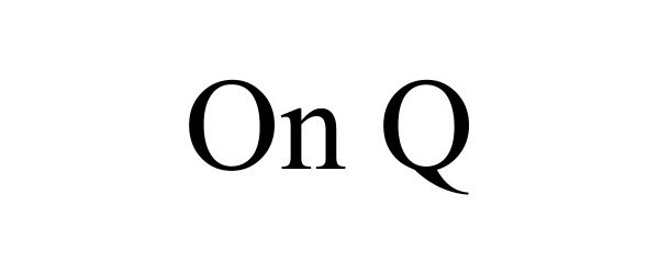 Trademark Logo ON Q