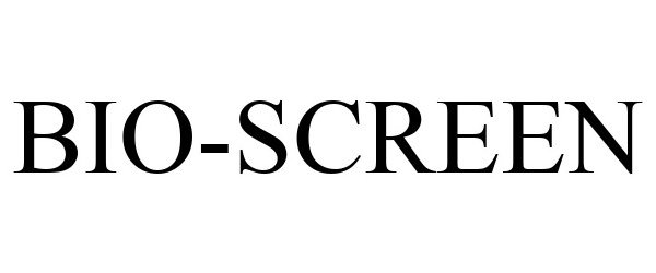 Trademark Logo BIO-SCREEN