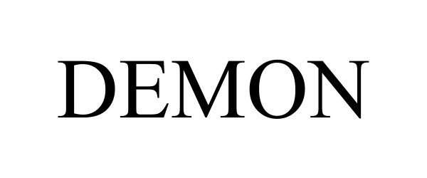 Trademark Logo DEMON