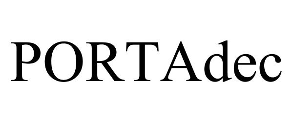 Trademark Logo PORTADEC