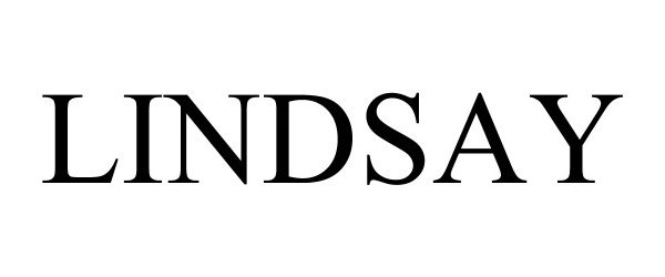 Trademark Logo LINDSAY