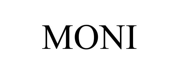 Trademark Logo MONI