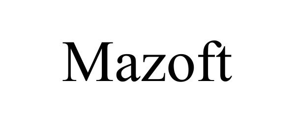Trademark Logo MAZOFT