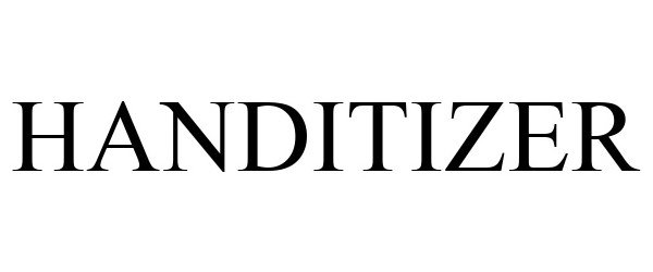 Trademark Logo HANDITIZER