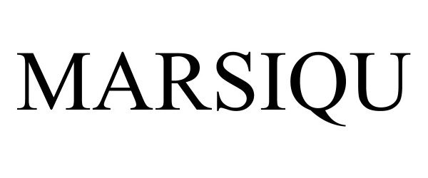 Trademark Logo MARSIQU