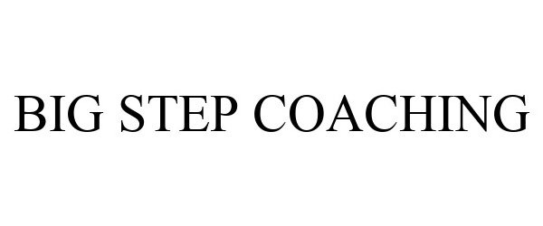  BIG STEP COACHING