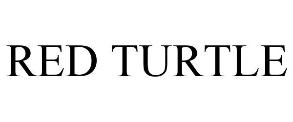 Trademark Logo RED TURTLE