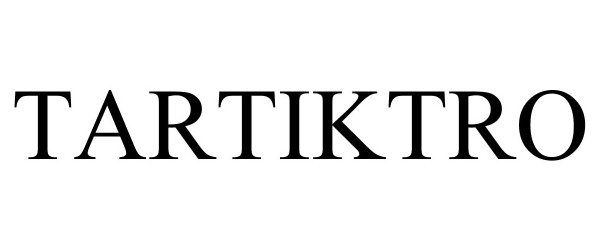Trademark Logo TARTIKTRO