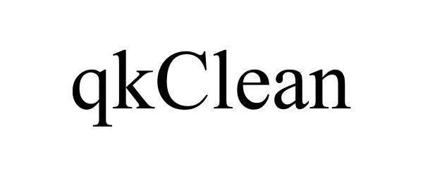 Trademark Logo QKCLEAN