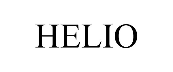 Trademark Logo HELIO