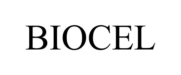 Trademark Logo BIOCEL