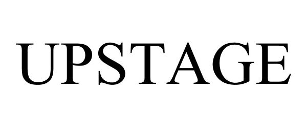 Trademark Logo UPSTAGE