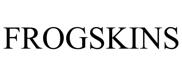 Trademark Logo FROGSKINS