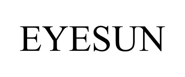Trademark Logo EYESUN