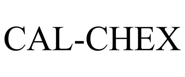 Trademark Logo CAL-CHEX