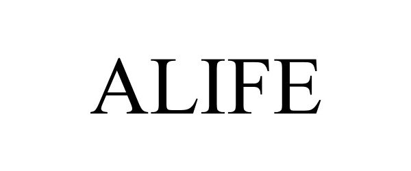 ALIFE Inc. Registration Life, - Artificial Trademark