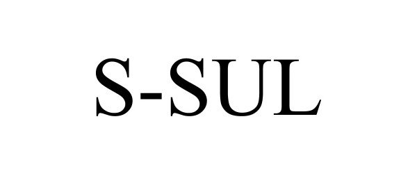 Trademark Logo S-SUL