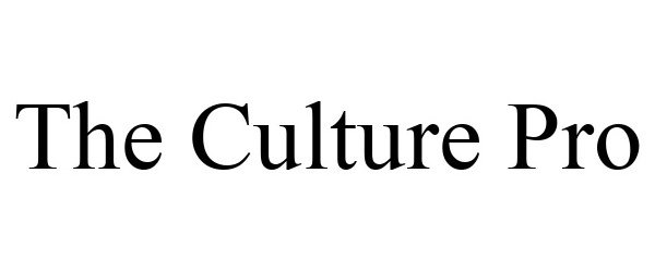 Trademark Logo THE CULTURE PRO