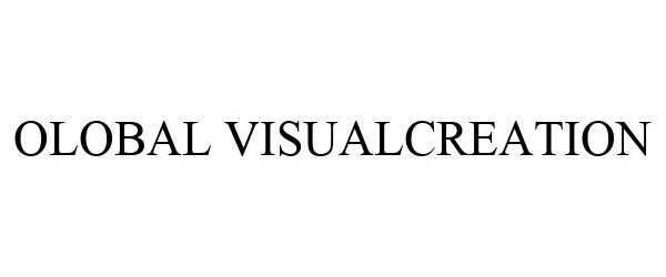 Trademark Logo OLOBAL VISUALCREATION