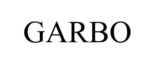 Trademark Logo GARBO