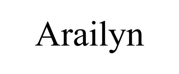 Trademark Logo ARAILYN