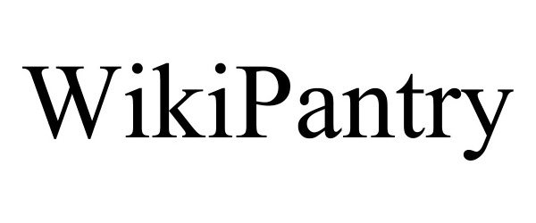 Trademark Logo WIKIPANTRY