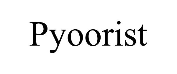 Trademark Logo PYOORIST