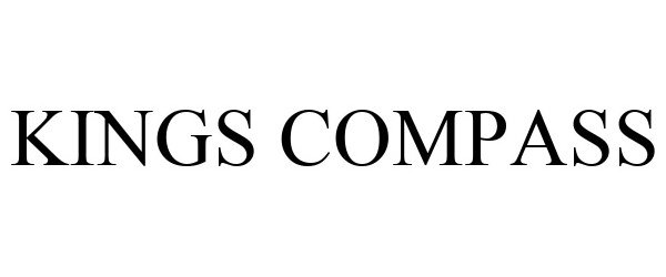 Trademark Logo KINGS COMPASS