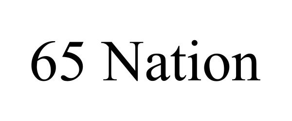 Trademark Logo 65 NATION