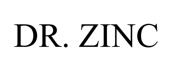 Trademark Logo DR. ZINC