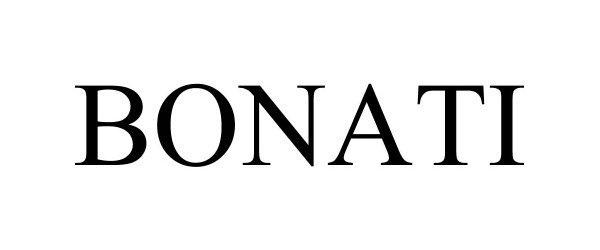 Trademark Logo BONATI