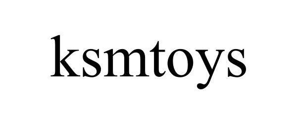 Trademark Logo KSMTOYS