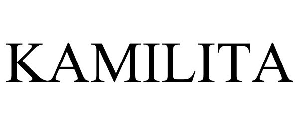 Trademark Logo KAMILITA