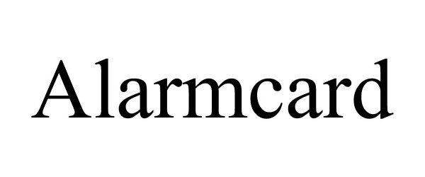 Trademark Logo ALARMCARD