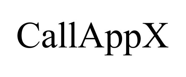 Trademark Logo CALLAPPX