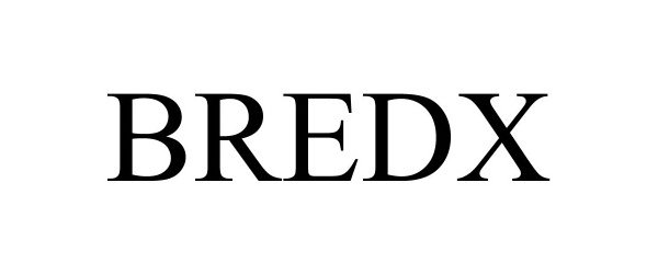 Trademark Logo BREDX