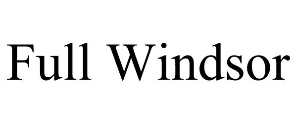 Trademark Logo FULL WINDSOR