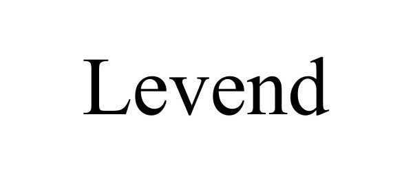 Trademark Logo LEVEND