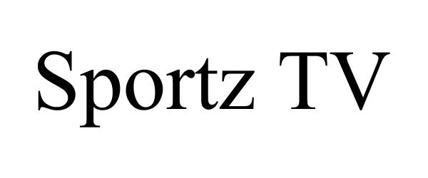 Trademark Logo SPORTZ TV