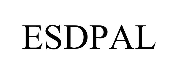 Trademark Logo ESDPAL