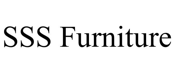 Trademark Logo SSS FURNITURE