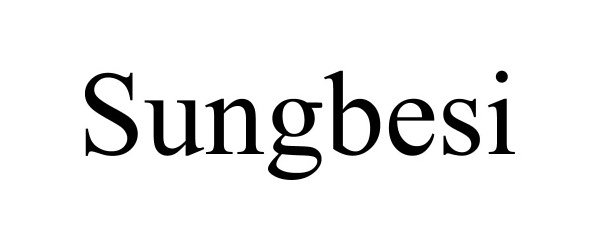 Trademark Logo SUNGBESI