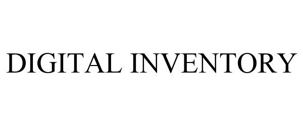 Trademark Logo DIGITAL INVENTORY