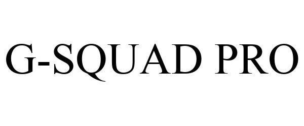 Trademark Logo G-SQUAD PRO