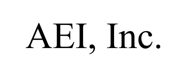 Trademark Logo AEI, INC.