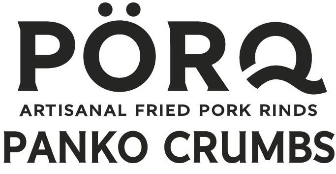 Trademark Logo PÖRQ ARTISANAL FRIED PORK RINDS PANKO CRUMBS