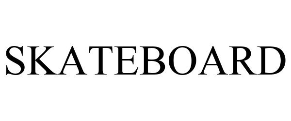 Trademark Logo SKATEBOARD