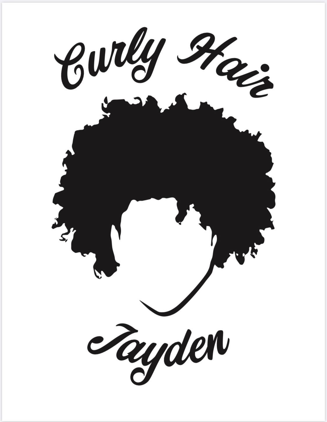 Trademark Logo CURLY HAIR JAYDEN
