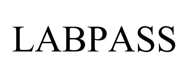 Trademark Logo LABPASS
